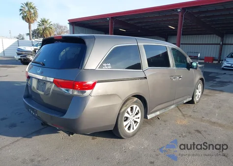 2014 Honda Odyssey Ex-L z USA, uszkodzony, nr VIN 5FNRL5H63EB006078
